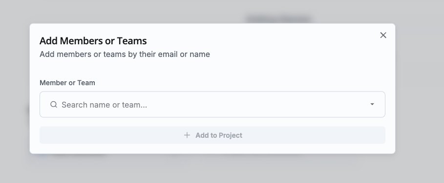 Freigabeeinstellungen und Mitgliederverwaltung